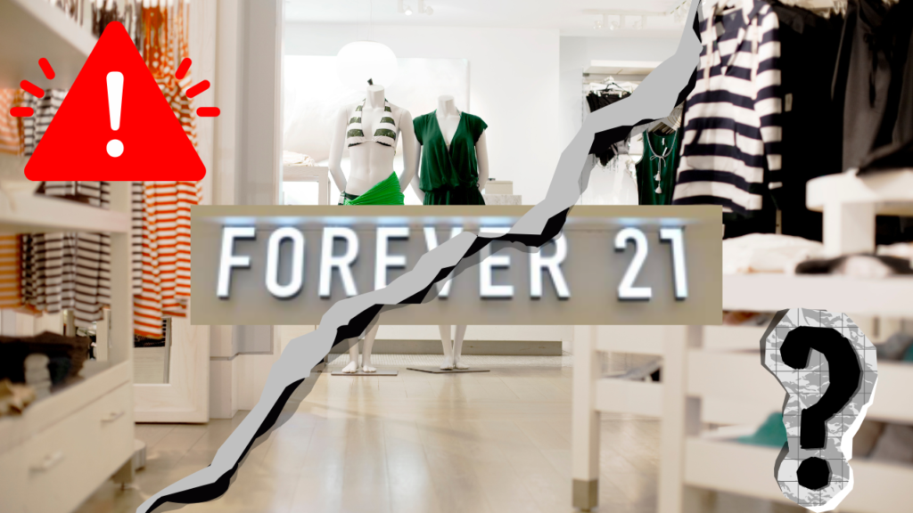 Forever 21, Quiebra