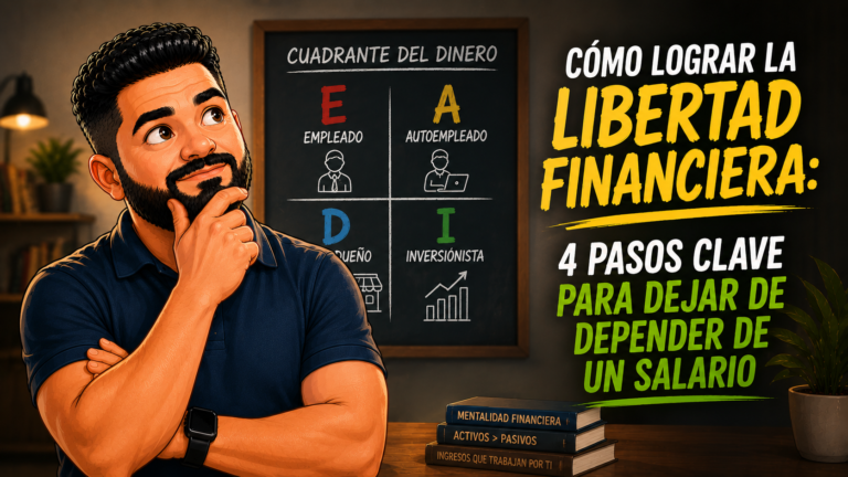Cómo lograr la libertad financiera: 4 pasos clave